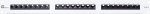 PATCH PANEL UTP CAT.6 24 PORTS GREY PGF-6UTP24-B5-G GETFORT