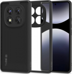 Kaitse&uuml;mbris Magmat, Xiaomi Redmi Note 14 Pro 5G / Poco X7, matt l&auml;bipaistev musta &auml;&auml;rega, Tech-Protect