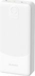 Dudao K10 powerbank 10000mAh 10 Watt Hvid