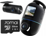 DVR 70mai X800 Omni 4K/GPS/WiFi Dual czarny + card SD 70mai 256GB