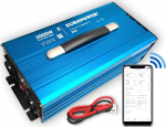VOLTAGE CONVERTER INVERTER EUROPOWER 24V DC / 230V AC 2000W / 4000W CLEAN SINUS BLUETOOTH