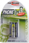 1x3 Ansmann maxE NiMH rech.bat. Micro AAA 800 mAh DECT PHONE
