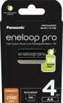 Rechargeable batteries PANASONIC ENELOOP PRO AA 2500 mAh 4 szt (BK-3HCDE/4CP)