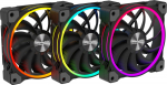 Alpenf&ouml;hn 120mm Wing Boost 3 ARGB High Speed PWM Fans, Triple - Black