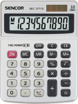 Sencor Sencor Calculator SEC 377/10, szara, Desktop, 10 places, dual power, metal housing