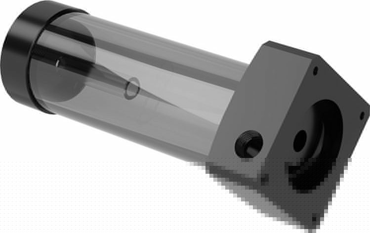 Barrow Ausgleichsbeh&auml;lter 164mm DDC, Acryl - schwarz