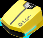 CANYON headset Doublebee GTWS-2 Gaming Yellow