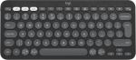 Log Klaviatuur Logitech Pebble Keyboard 2 US (W), must