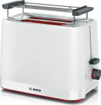 Bosch Compact Toaster | TAT3M121 MyMoment | Number of slots 2 | Housing material Plastic | White