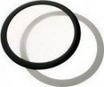 DEMCiflex Staubfilter 225mm, about - schwarz/wei&szlig;