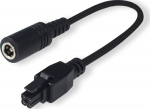 Teltonika Power supply adapter 10cm Sort