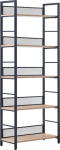 Shelf HECTOR 60x28xH154cm, ash/black