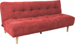 Sofa bed KIRUNA 186x101xH87cm, red