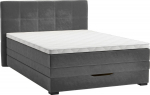 Continental bed JEEP 120x200cm, grey