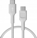 Kabel USB Delock USB-C - USB-C 0.3 m White (KABGC100PF30SW)