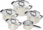Zwilling Pure Cookware Set 5-Pc 18/10 Ivory