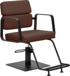 Activeshop Gabbiano Porto black chocolate hairdressing chair