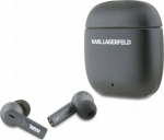 Wireless in-ear headphones Karl Lagerfeld Metal Printed Logo TWS ANC/ENC Bluetooth 5.4 (czarne)