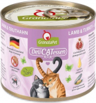 Lucky Lou GranataPet DeliCatessen lamb and turkey wet cat food 200g