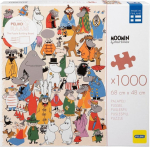 Muumi Class meeting, puzzle 1000 burn