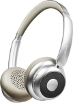 Logilink Headphones with Microphone, BT6.0, ANC, Silver