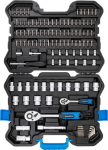 KingTul Tool Kit 115el. 1/4'', 1/2'' (6-angular)