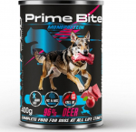 GAME DOG PRIME BITE Monoprotein Deer with an apple - wet dog food - 400g