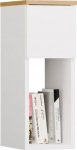 TOP E SHOP GALAX 20/1S WHITE/ARTISAN BEDSIDE TABLE