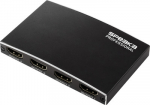 SpeaKa Professional SP-HDMIS-230 HDMI-Splitter 3840 x 2160 Pixel Schwarz