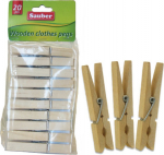 Sauber Wooden laundry hook 20pcs