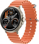 RUBICON RNCF15 Smartwatch / tytan/orange
