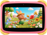 Blackview Link 1 Kids Mini WiFi6 7-inch 1024x600 HD+ 60Hz RK3562 2.0Hz 3GB+32GB 3000mAh Cam 2MP 5MP Stylus glass protector Handle Stand design Android 16 Sweet Pink