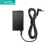 RENEW GOLD HP 65W Smart AC Power Adapter Notebook Charger 4.5mm barrel tip w/ 7.4mm dongle / fits HP 200-series, ProBook 400/600-series, EliteBook 700/800-series