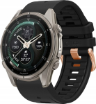 Tech-Protect kellarihm Silicone Garmin fenix 43mm, must