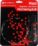 BitFenix Alchemy 2.0 Magnetic LED-Strip - 60cm, 30 LEDs, rot