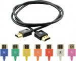 Kramer Electronics Kramer C-HM/HM/PICO | Ultra-Slim High-Speed | HDMI - HDMI | Max 3840x2160 60Hz 4:4:4 | Svart | 1.8m
