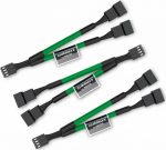 Noctua 4-pin - 4-pin x2, 0.11m, Zielony (NA-SYC1.green)