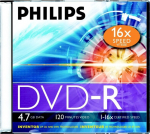 Philips DM4S6S01F DVD-R 4.7GB Slim Case