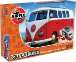 Airfix Model plastic QUICKBUILD VW Camper Van czerwony
