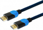 SAVIO Kabel HDMI 2.0 blue-black 1.8m, GCL-02