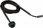 XSPC Verschlussstopfen mit Temperatursensor G1/4 Zoll - schwarz, 50 cm