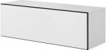 Cama MEBLE Cama full storage cabinet ROCO RO1 112/37/39 white/black/white