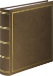 Hama Jumbo-Album London 30x30 80 white pages brown 7163