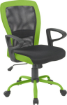 Task chair LENO grey/green