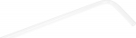 Alphacool Hardtube Acryl 13/10mm gebogen 90 Grad - 40cm