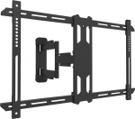 Multibrackets M Universal Flexarm Pro 40kg HD Single Black | VESA 200x100-600x400 | Max 40kg | Svart