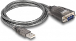 DELOCK Adapter USB 2.0 Typ-A > Seriell RS-232 D-Sub 9 Pin St