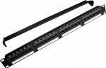 Gembird Patch panel 19'' 1U 24x RJ-45 kat.5E (NPP-C524CM-001)