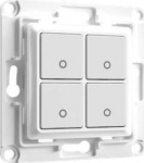 Shelly Home Shelly Accessories ''Wall Switch 4'' Wandtaster 4-profession Weiss