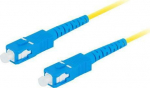 Lanberg PATCHCORD FIBER OPTIC SM SC/UPC-SC/UPC SIMPLEX 3.0MM LSZH G657A1 10M YELLOW LANBERG